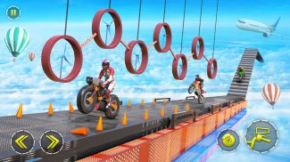 bike stunt 3d racing games: Tricks master racing screenshot 0