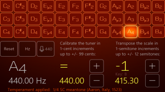 Airyware Tuner - strobe & more screenshot 2