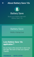 Battery Save App, Schnellladung screenshot 0