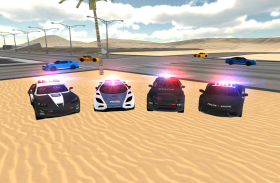 Conducción coches policía screenshot 1