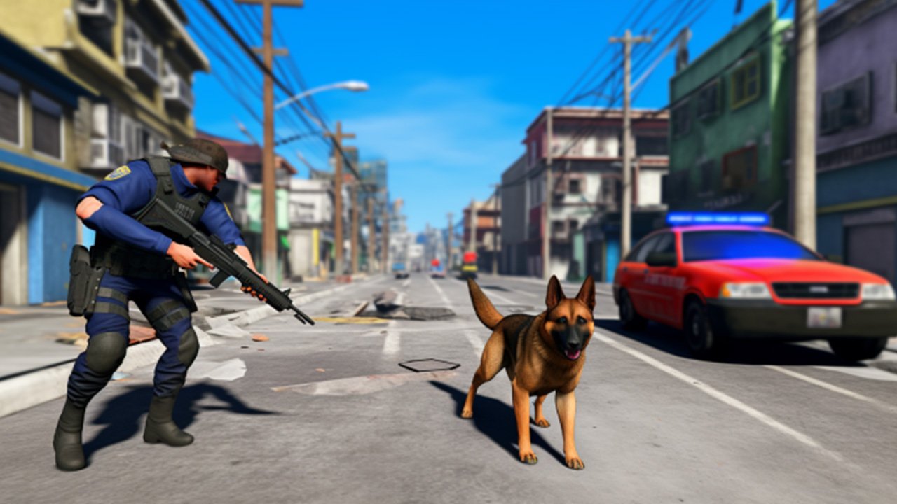 US Police Dog High School Duty Simulator - Загрузить APK для Android |  Aptoide