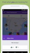 Freelapp - Freelancers Nearby. screenshot 1