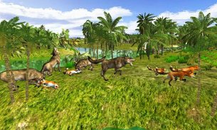 الحقيقي 3D البرية الثعلب محاكاة: عشيرة لعبة screenshot 4