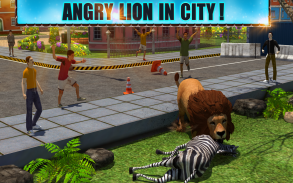 Angry Lion Attack 3D screenshot 1