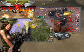 탱크 충돌 3D 세계 대전 screenshot 0
