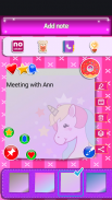 Unicorn Notepad (with password) screenshot 1
