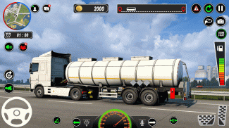 Offroad Öl Tanker 3D Ladung screenshot 3