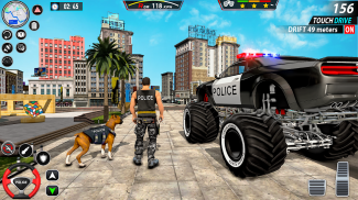 Police Monster Truck Car Games screenshot 4