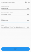 Constant Password Generator screenshot 0