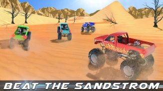 Monster Truck Desert Stunt Race screenshot 4