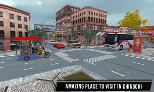 City Tuk Tuk Chingchi Drive 3D screenshot 1