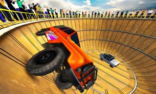 Well of Death Jeep Stunt Rider screenshot 4