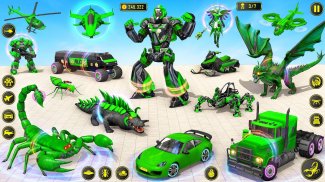 Scorpion Robot Transforming – Robot shooting games screenshot 0