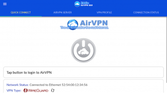 AirVPN Eddie Client GUI screenshot 16