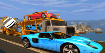 Car Transport Trailer Truck 3D screenshot 5