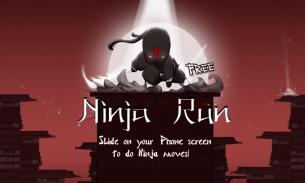 Ultimatives Ninja Run Spiel screenshot 0