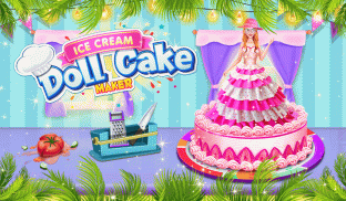Ice Cream Chocolate Doll Cake Maker 2020 screenshot 3