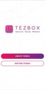 Tezbox - Secure Tezos Wallet screenshot 1