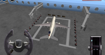 Máy bay đậu xe - sân bay 3D screenshot 1