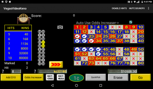 Vegas Video Keno screenshot 8