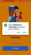 IND Bharat messenger - free chat and video calls screenshot 4