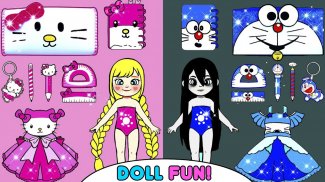 Chibi Dolls Dress Up Makeover screenshot 4