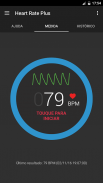 Heart Rate Plus - Monitor Freqüência Cardíaca screenshot 1
