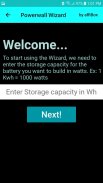 Diy Powerwalls Wizard screenshot 1