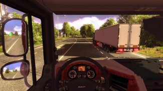 3 डी यूरो ट्रक ड्राइविंग सिम्युलेटर रियल screenshot 1