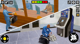 ธนาคาร การขนส่งเงินสด รถตู้รักษาความปลอดภัย 3D screenshot 0