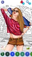 Color Swipe Coloring Book game screenshot 6
