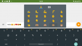 Simple Keyboard With Emojis screenshot 3