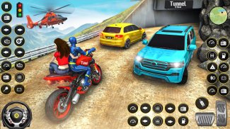 Superhero Bike Taxi: Bike Game screenshot 1