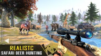 Deer Gun Hunter Shooting Games screenshot 4