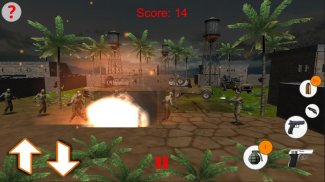 Tüm zombi ateş screenshot 1