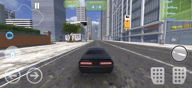 City driving in car racing screenshot 4