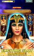 Slot Machine: Cleopatra Slots screenshot 1