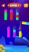 Aqua Sort - The Color Liquid Puzzle screenshot 5