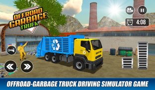 Truk Sampah Offroad: Dump Truck Driving Games screenshot 0