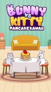 Bunny vs Kitty Pancake:Kawaii screenshot 4