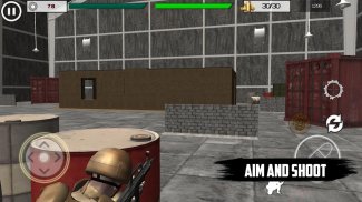 ejército shooter comando 3D screenshot 1