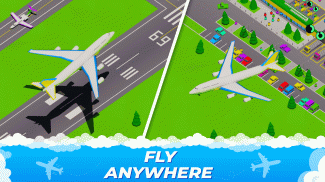 Idle Airplane: Factory Tycoon screenshot 1