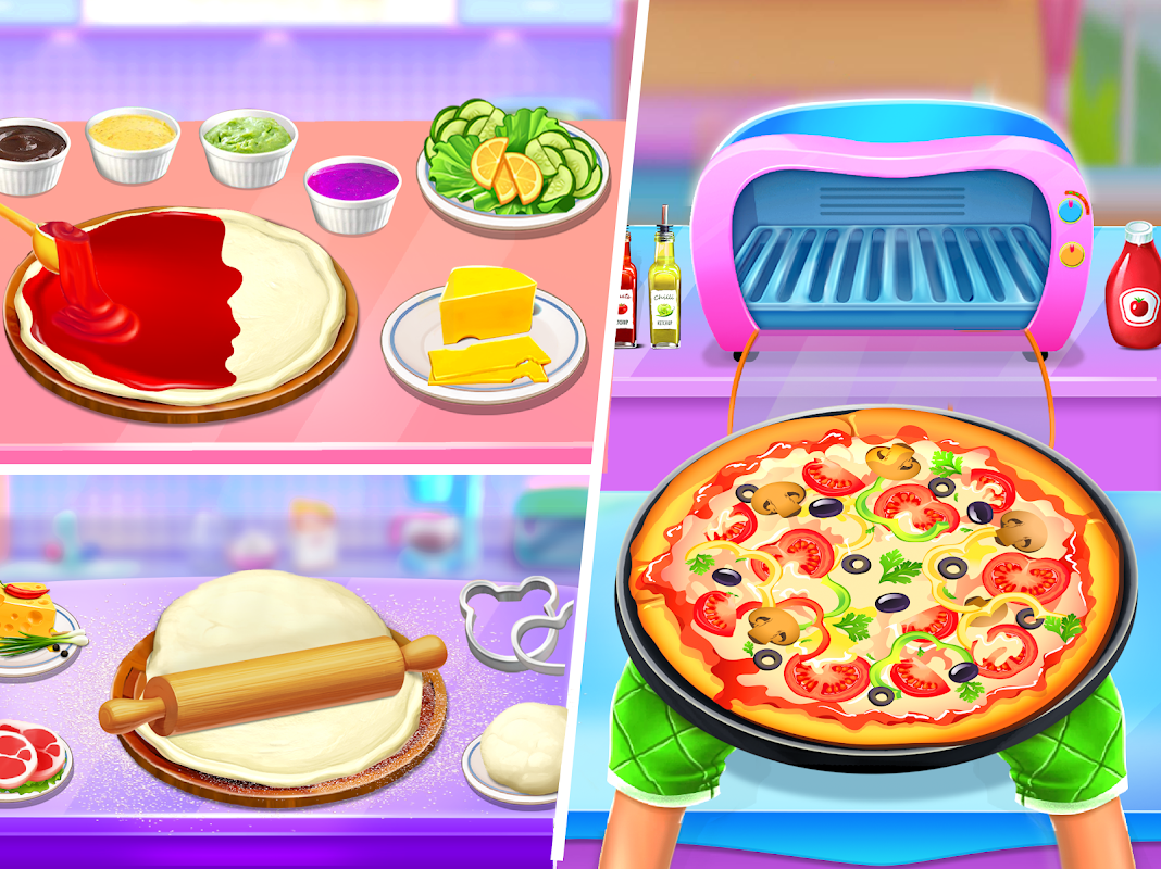 Pizza Simulator 3D : Food Baking Cooking Games APK for Android - Download