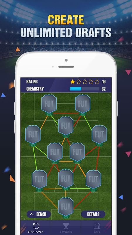 Download Draft Simulator for FUT 18 25.1 APK For Android