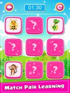 Match Pair Learning - Brain (Mind) Games for Kids screenshot 3