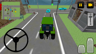 Tractor Driver 3D: City screenshot 4