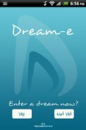 DREAM-e: Dream Analysis A.I. screenshot 0