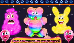 Glowing Cotton Candy Maker - Sweet Shop! screenshot 1