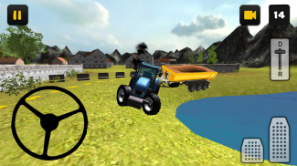 Farm Tractor 3D: Carrots screenshot 0