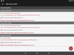 GMT Synchoniser vers NAS screenshot 17